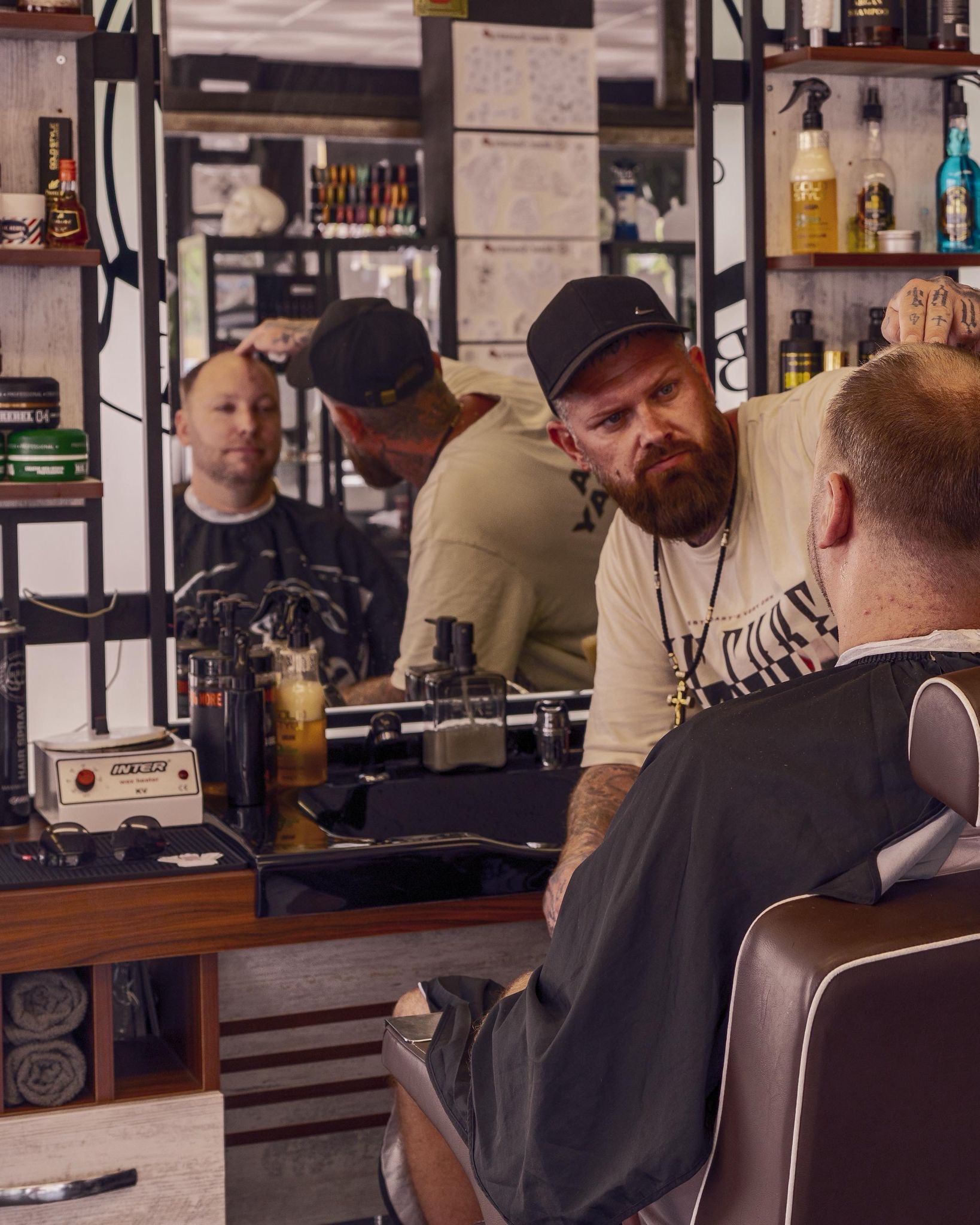 Konstantin bei der Arbeit – Barber Island