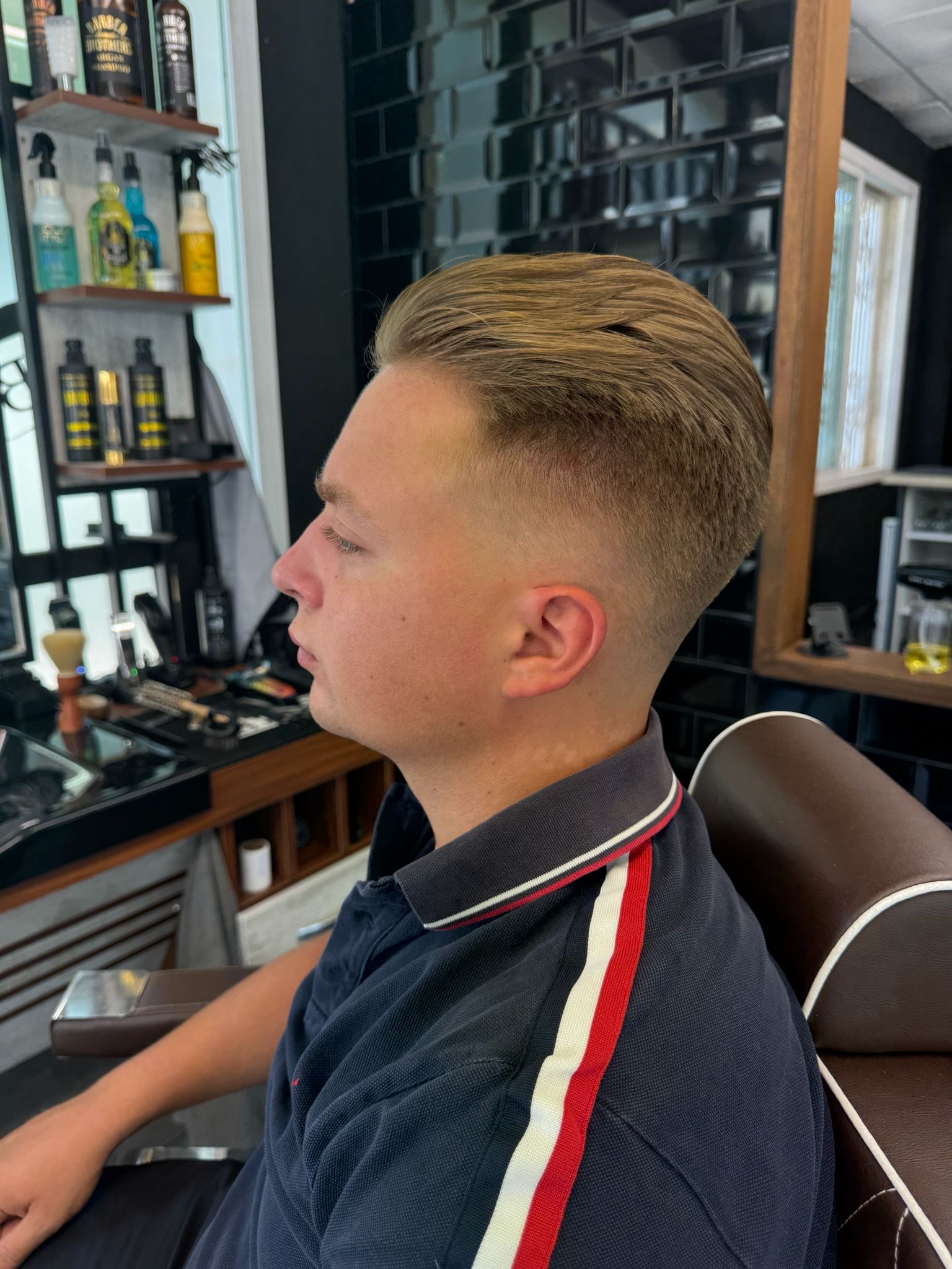 Textured Cut – Barber Island Peguera